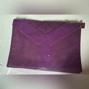 Yves Saint Laurent Deep Purple Clutch it’s beautiful